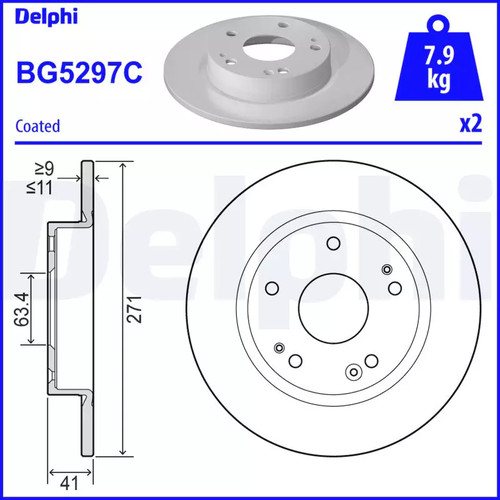 Set freni disco - set,