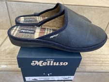 CIABATTE UOMO MELLUSO, NUMERO 44, COLORE BLU, OTTIME CONDIZIONI, CON SCATOLA