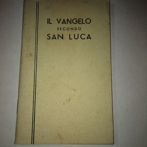 Vangelo secondo luca - vangelo, s.
