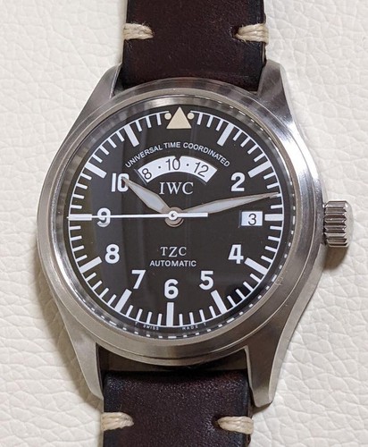 Iwc pilot watch utc gmt - iwc,