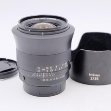 ZEISS Milvus Distagon 35mm 2.0 T* per Nikon attacco F + cappuccio - DA VEDERE! (4564)