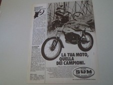 advertising Pubblicità 1981 MOTO SWM TL 320 NW TRIAL