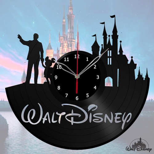 Orologio vinile walt disney - in,