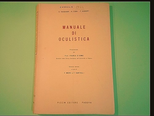 Manuale oculistica - manuale,