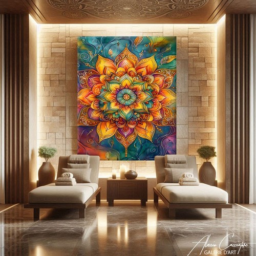 Mandala wall art spirituale - wall,