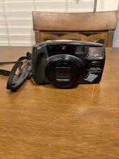 🔥Eccellente fotocamera PENTAX ZOOM 105-super pellicola 35mm AF Point Shoot funziona