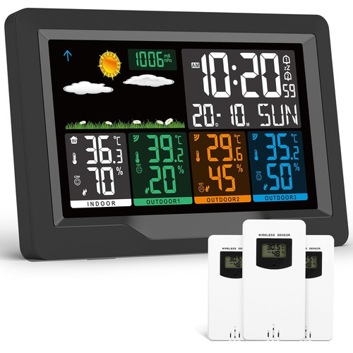 Stazione meteo con sensore - stazione,