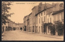 CPA Castelnaudary, La Rue du