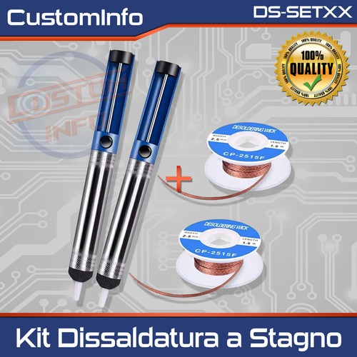 Set dissaldatura pompa aspira - set,