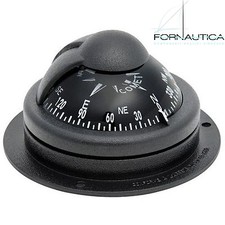 BUSSOLA MARCA RIVIERA MODELLO "COMET 1" ACCESSORI NAUTICA BARCA GOMMONE - NERO