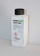 Ilford Rapid Fixer Fissaggio 500 ml per Carta e Pellicola negativo Bianco e Nero