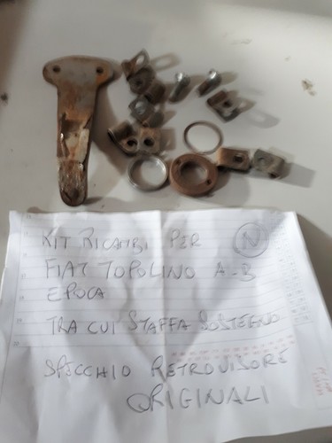 Kit ricambi staffa - kit,