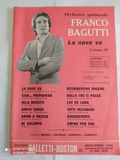 FRANCO BAGUTTI "LA NAVE VA -