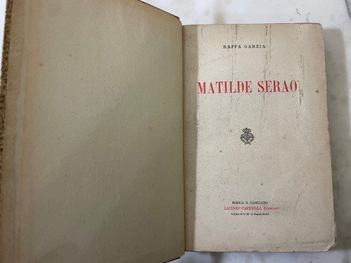 Rarissimo libro matilde serao - matilde,