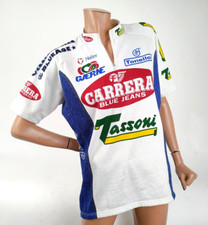 Maglia ciclismo pro squadra Carrera Tassoni Pantani Chiappucci vintage 1993 -54N