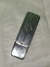 ​ANTICO PORTA PILLOLE ARGENTO 800 29 PD. Greggio Argentiere (7x2,5 cm) 