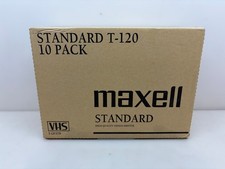 Maxell T-120 VHS Videocassette