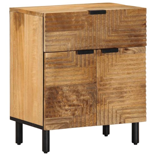 Comodino marrone 50x33x60 - marrone, cm