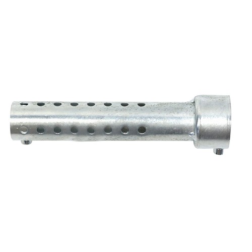 Long motorcycle exhaust - long, can