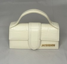 Jacquemus White Leather The