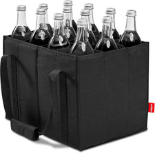 Borsa Porta Bottiglie Acqua - Portabottiglie Con 12 Scomparti per Bottiglie Da 1
