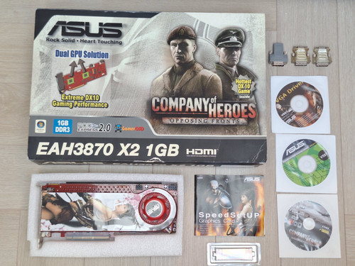 Asus radeon 3870 x2 - asus, hd