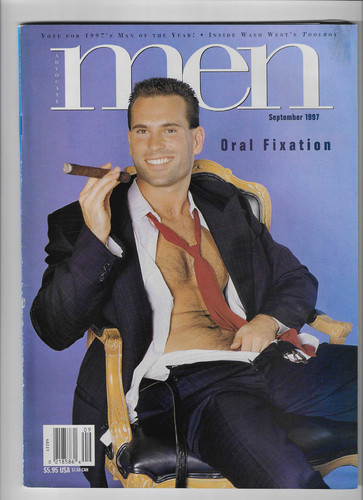 Gay beefcake magazine - magazine, "men