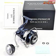 Mulinello Shimano 21 TWINPOWER SW6000HG "Come nuovo" dal Giappone #49959
