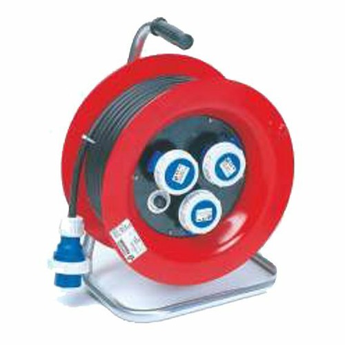 Avvolgicavo cee 30mt blu - 30mt,