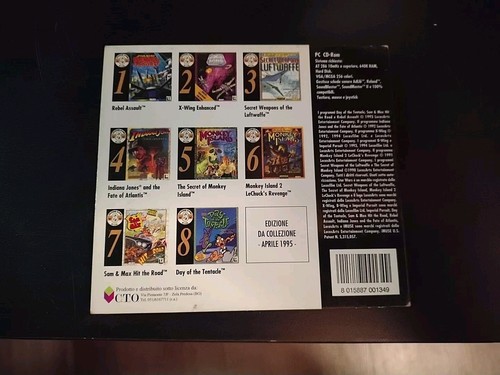 Monkey island cd rom - 2,
