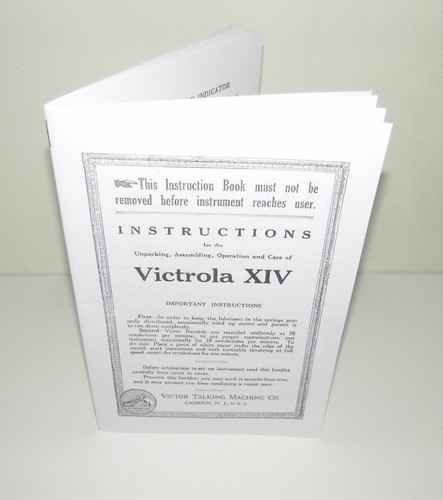 Victor victrola xiv - xiv, grammofono