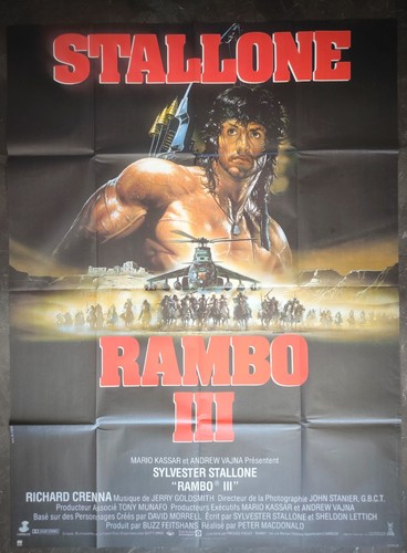 Rambo iii sylvester stallone - rambo,