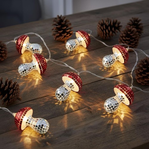 Unused xmas mushroom disco - unused,
