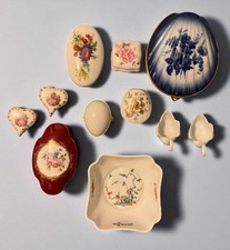 Lotto 11 ceramiche originali Limoges vintage