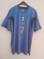 Maglia home Italia Mondiale 2006, numero 7 Del Piero COME NUOVA