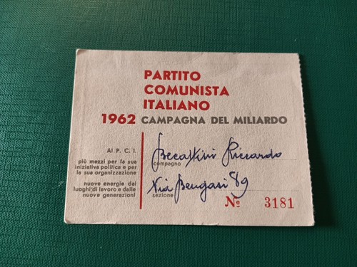 Italian communist party pci - communist,