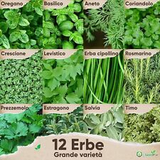 Kit Semi Erbe Aromatiche Bio -
