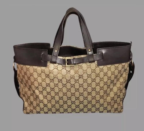 Borsa gucci pelle tela - gucci, in