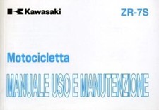 Kawasaki ZR-7S 2002 manuale uso manutenzione originale italiano
