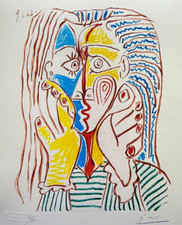 Pablo picasso litografia coa - picasso,