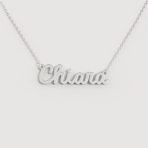 Collana nome donna - donna, acciaio
