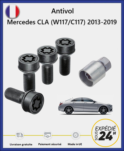 Anti theft nuts - for, mercedes