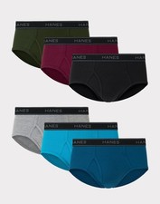 Hanes Confezione 6 Slip Uomo