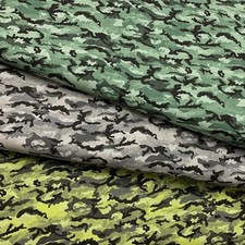 Tessuto Cotone Mimetico Micro