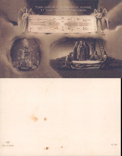 Santino della sacra sindone - sacra,