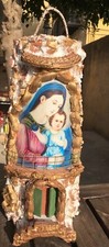 Tegola artigianale decorata e