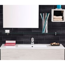 Mensola di Vetro completa di