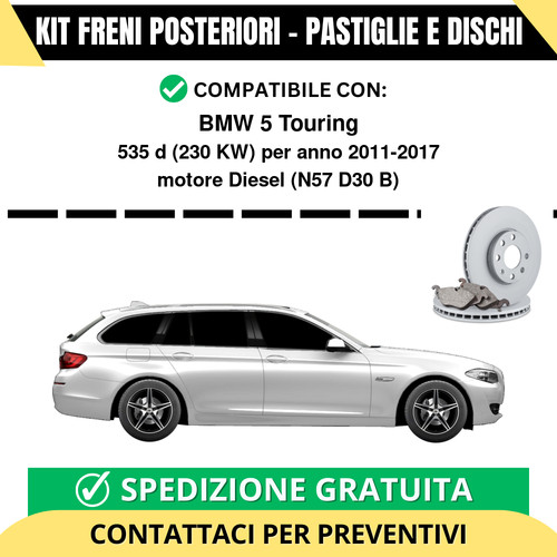Kit freni posteriori per - freni,
