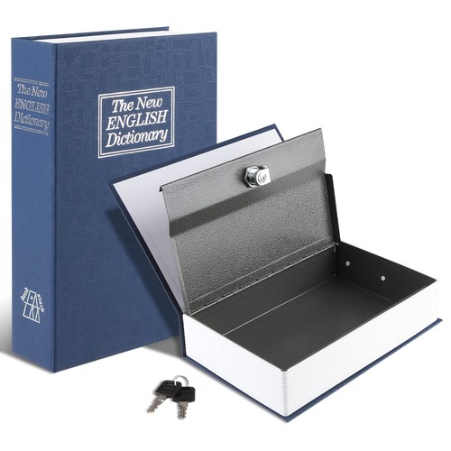Libro cassaforte con chiave