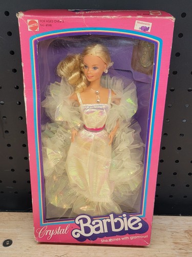 Bambola barbie crystal glamour - crystal,